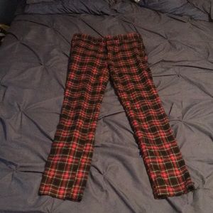 Pacsun Plaid Pants - Skinny